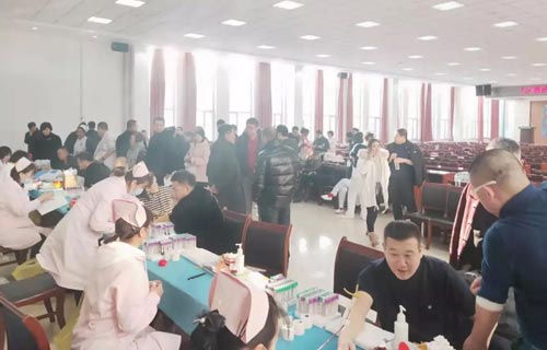 德惠市卫生健康系统无偿献血活动
