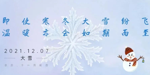 大雪丨2021年，我想这样与你告别！